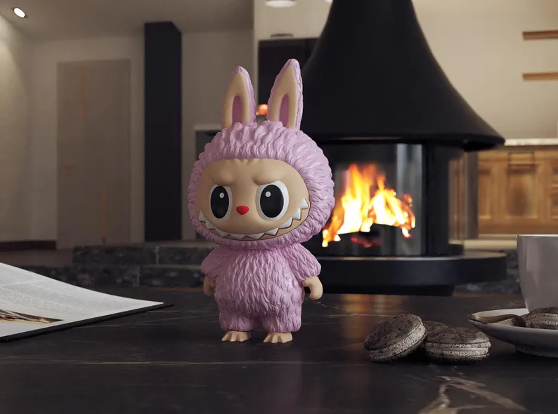 Labubu 3D Model STL Files: 3D Printing for SLA/FDM Printers